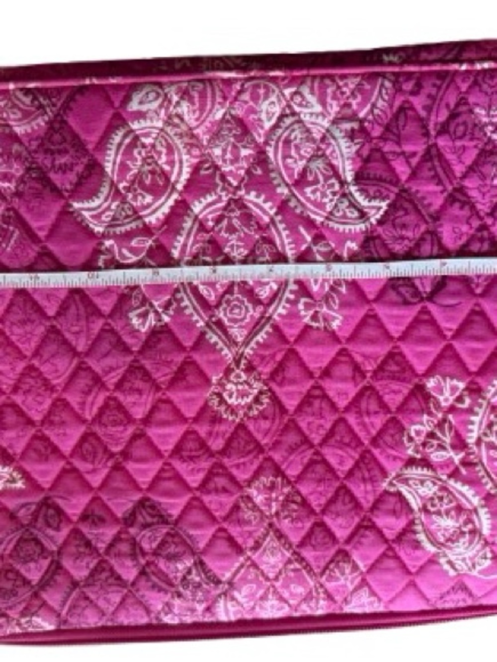 Vera Bradley Hot Pink Quilted Laptop Pouch